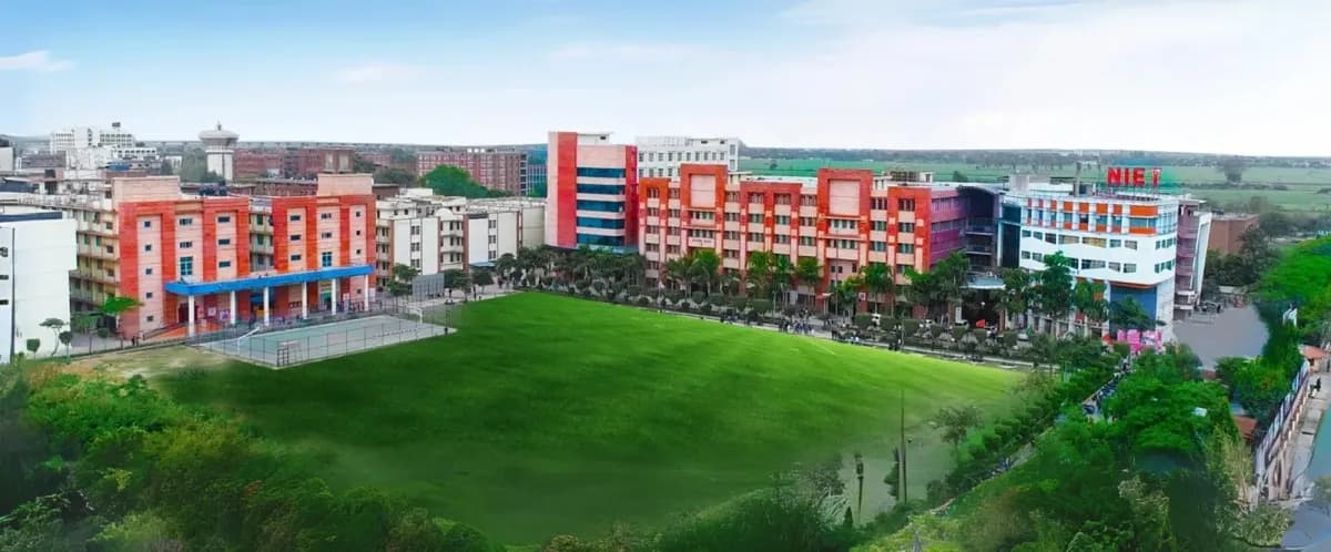 NIET Greater Noida — Campus Panorama & Sports Grounds
